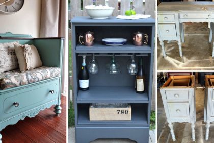 Absolutely Clever Repurposed Furniture Ideas