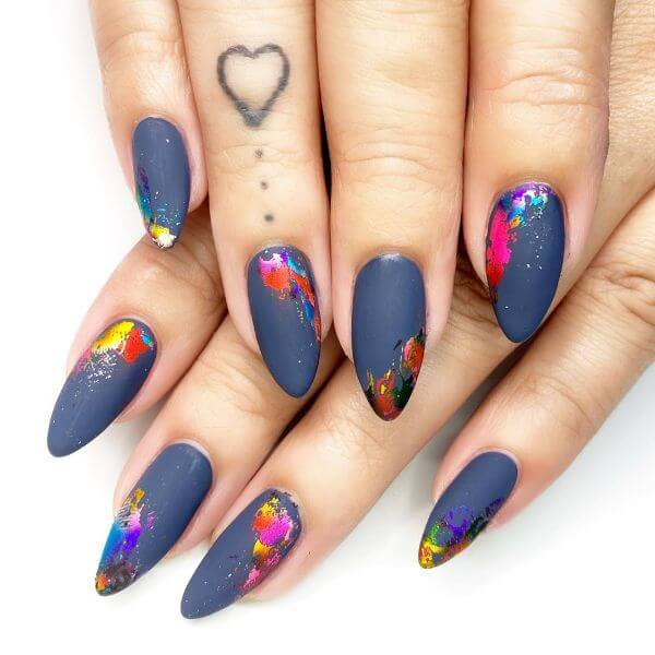 Dark Blue Nail Ideas 2023