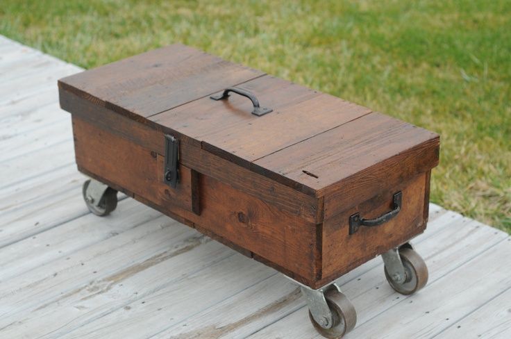 Toolbox Side Table