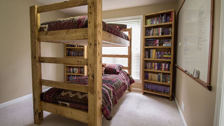 Easy Steps for a DIY Built-in Bunk Bed