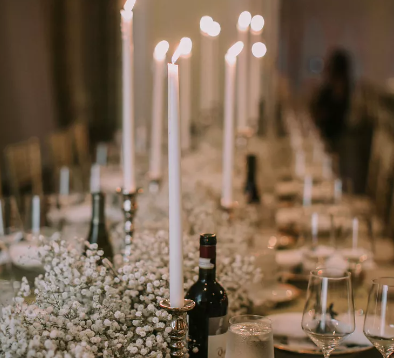 Baby Breath Centerpiece