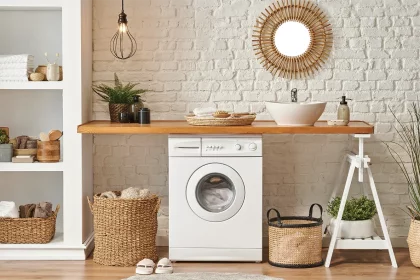 Simple Laundry Room Storage Ideas