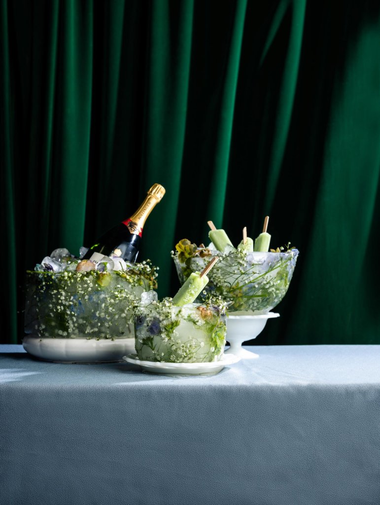 Floral Ice Bowl