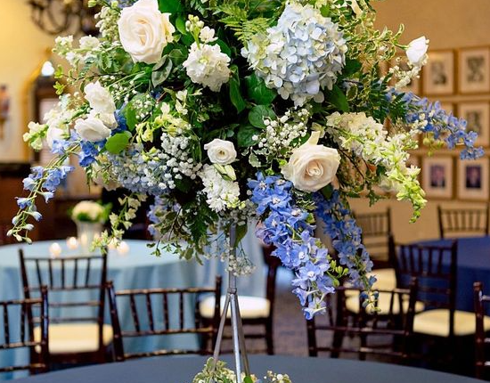 Hydrangeas Centerpiece