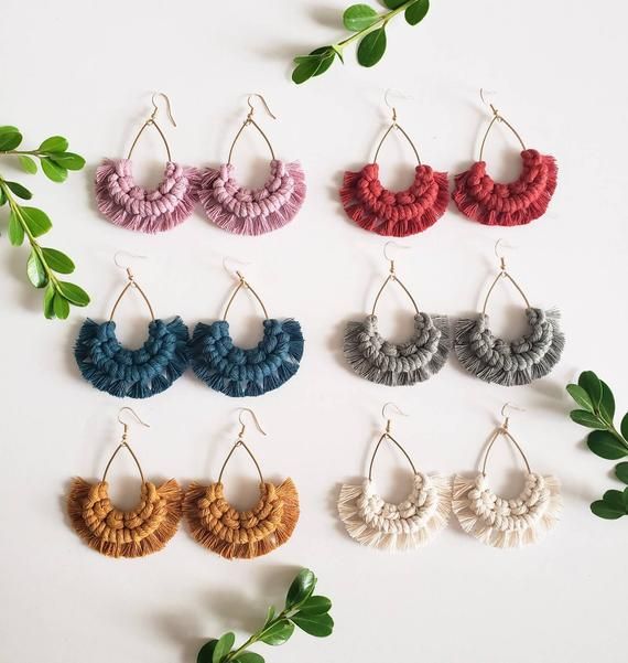 Macrame Earrings