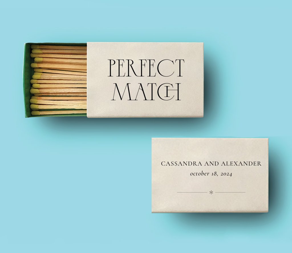 Matchbox Wedding Card Holder