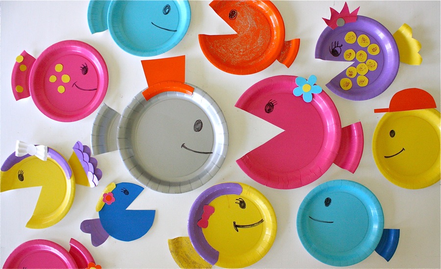 Paper Plate Fish