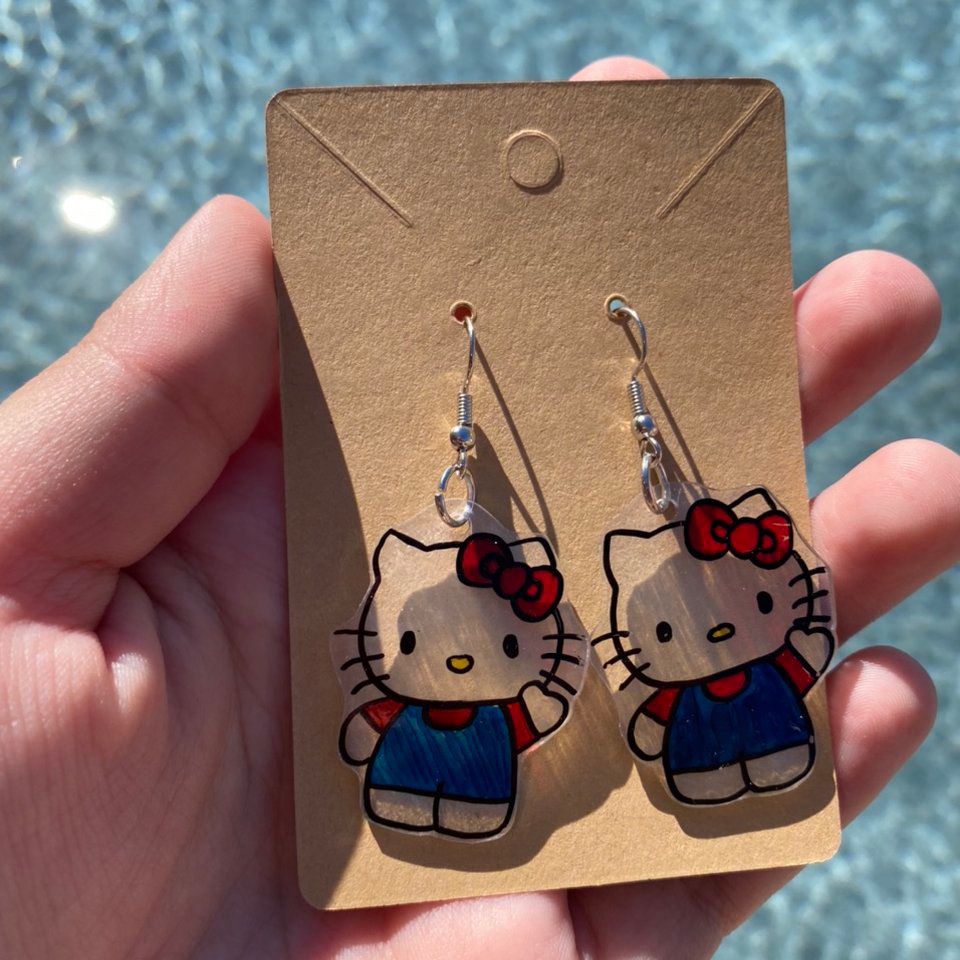 Shrink Plastic Earrings