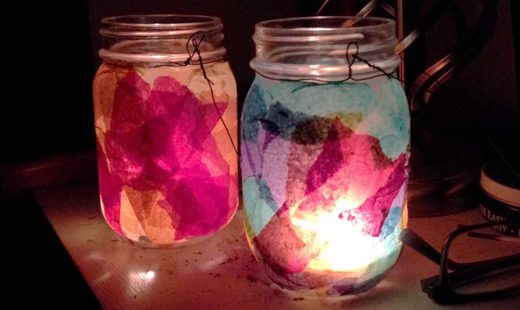 Tissue Paper Lanterns