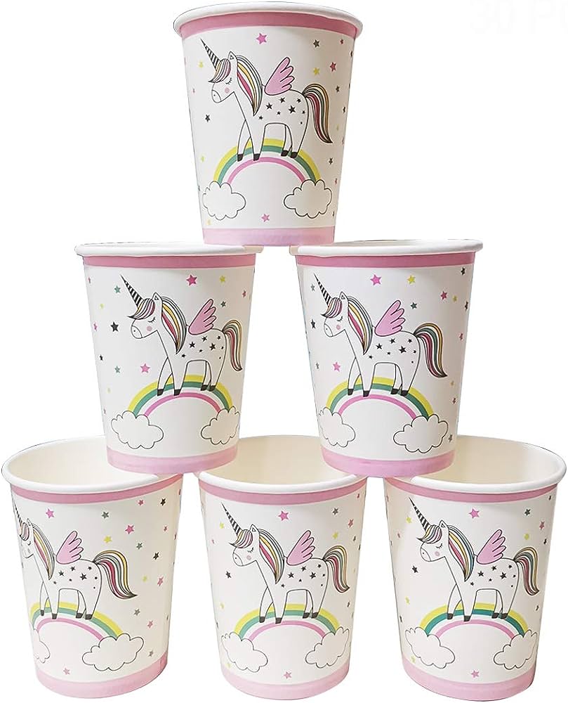 Unicorn Disposable Glasses