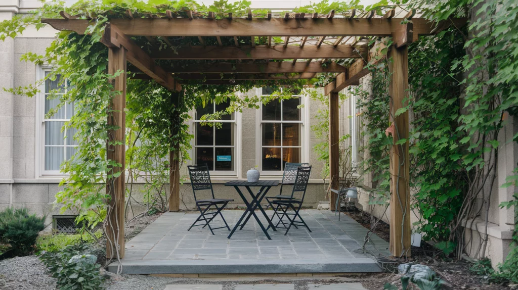 Basic Wood Shade Structure