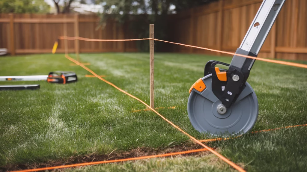 Measuring and Marking the Fence Layout