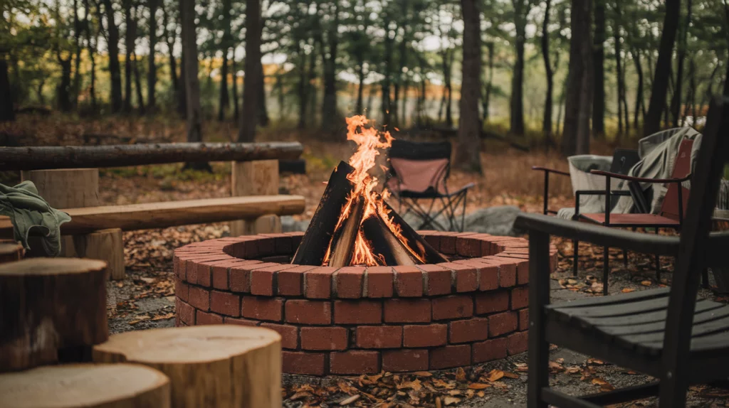 Simple Fire Pit Area