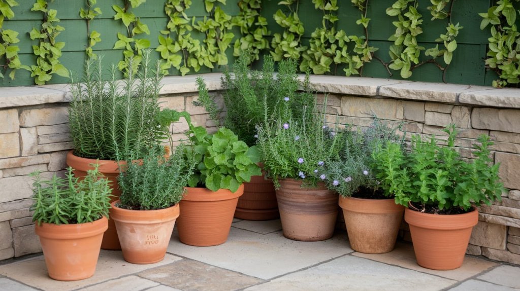 Small Herb Growing Space