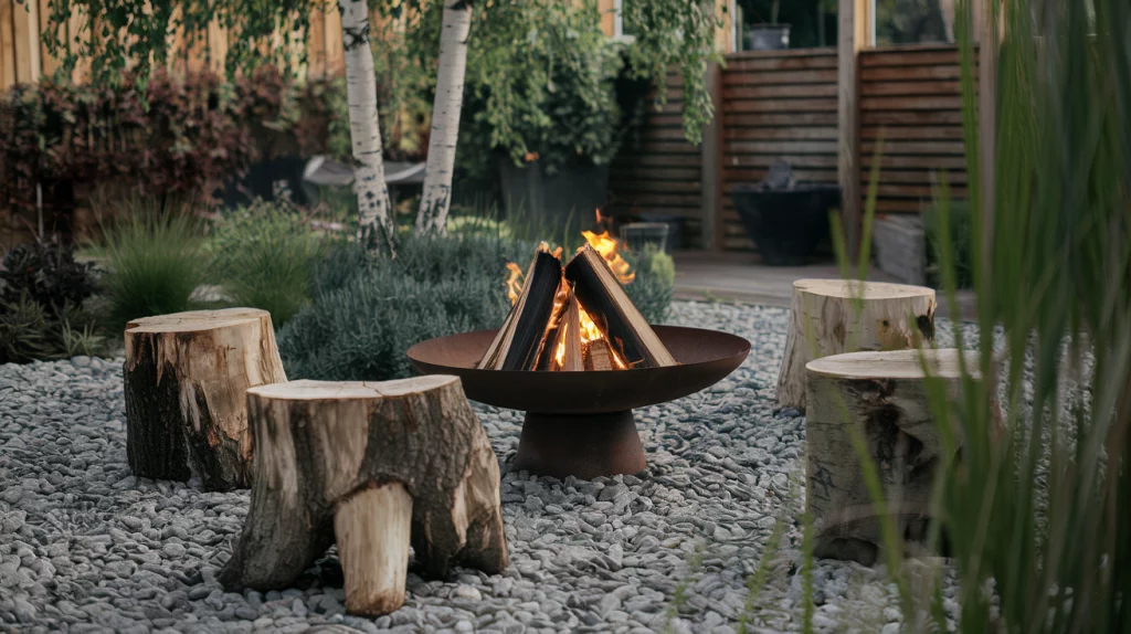 Tree Stump Tables