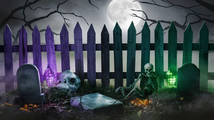 halloween fence