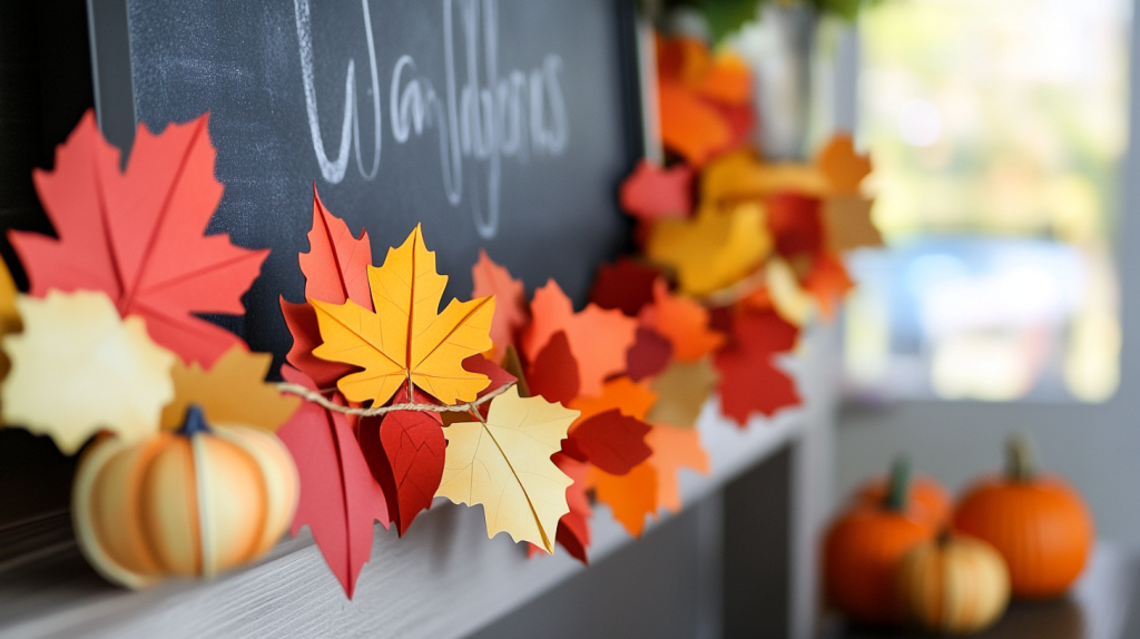 DIY Paper Leaves