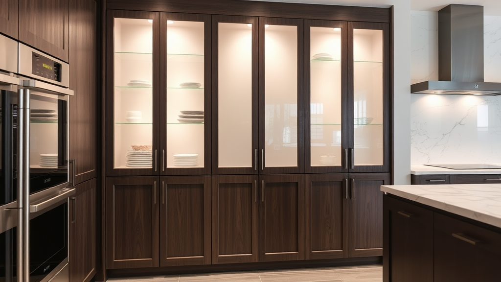 Frosted Glass Cabinet Doors