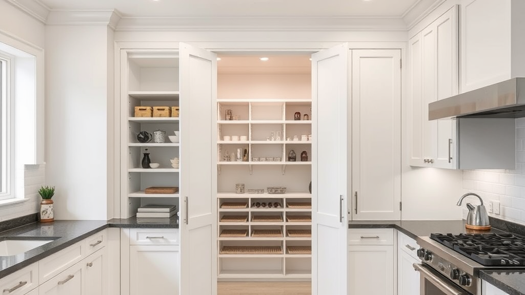 Hidden Pantry Entry