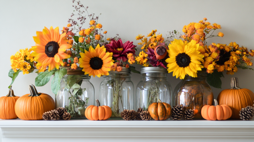 Mason Jar Vases