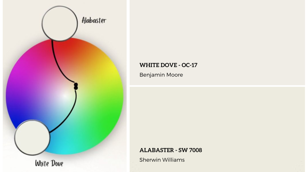 Understanding The Basics Of White Dove vs Alabaster