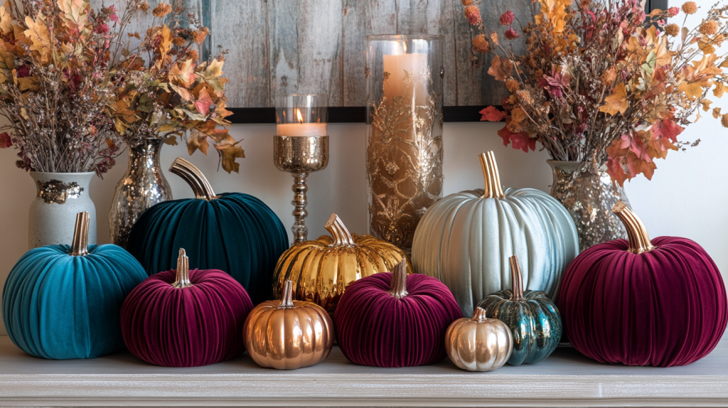 Velvet Pumpkins