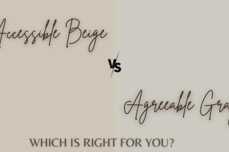 accessible beige vs agreeable gray