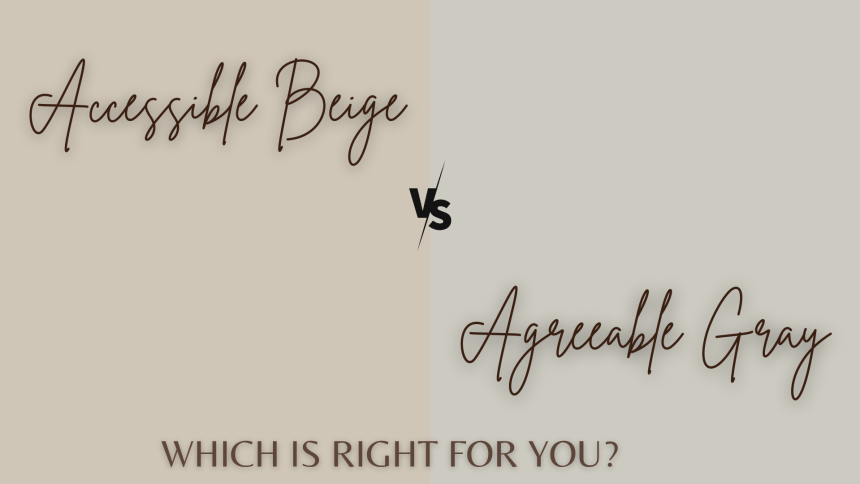 accessible beige vs agreeable gray