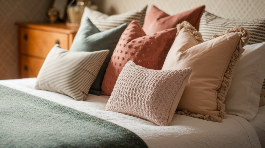 How to Arrange Pillows on a Queen Bed