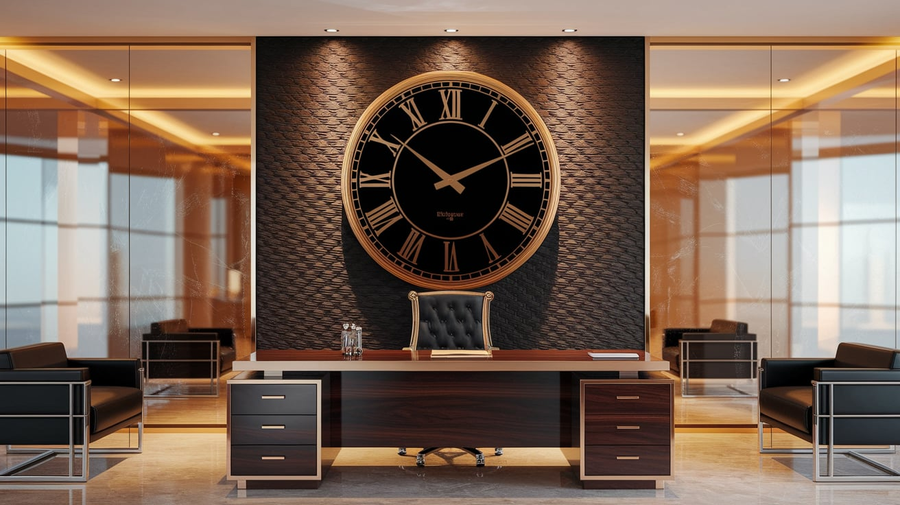 Oversized_clock_with_a_rustic_touch