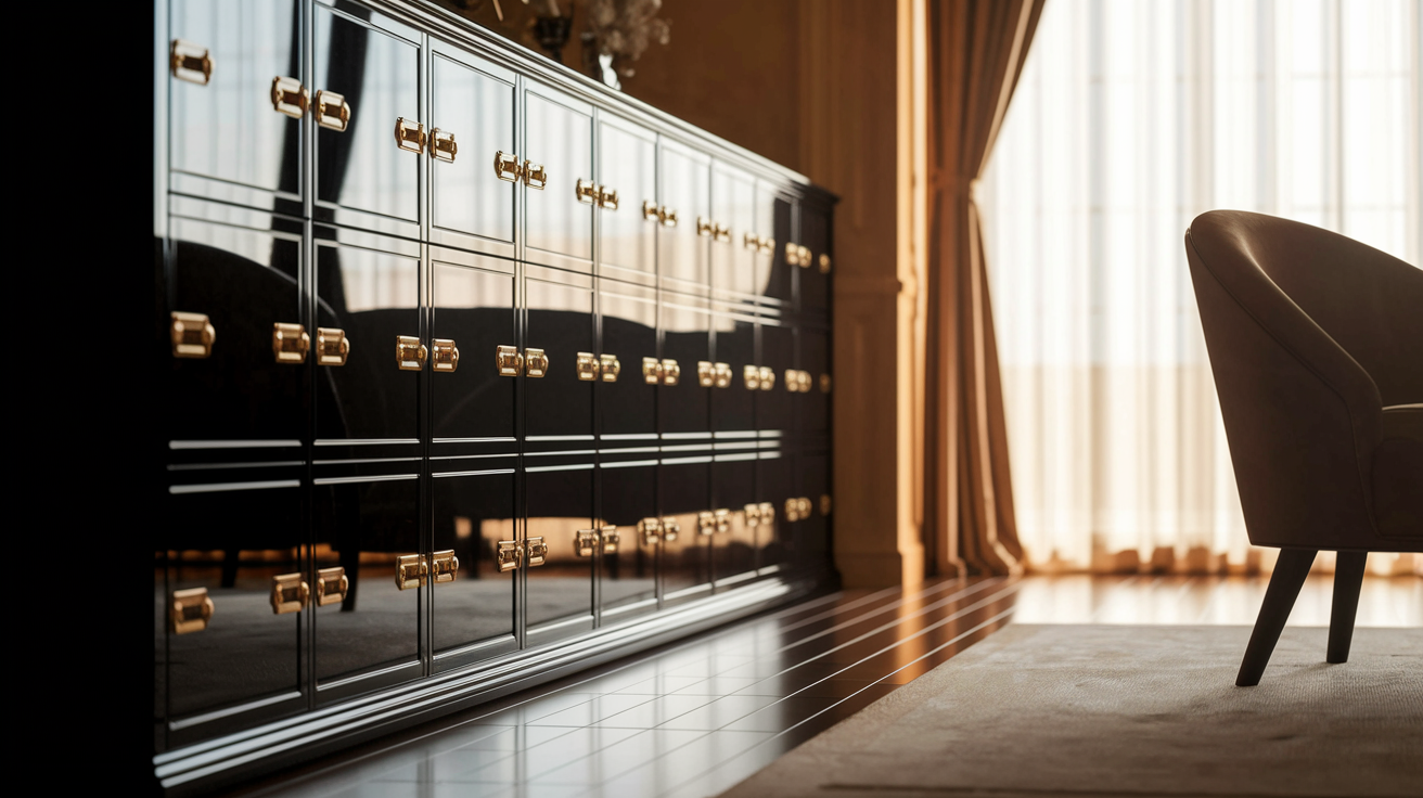 Sleek_black_filing_cabinets